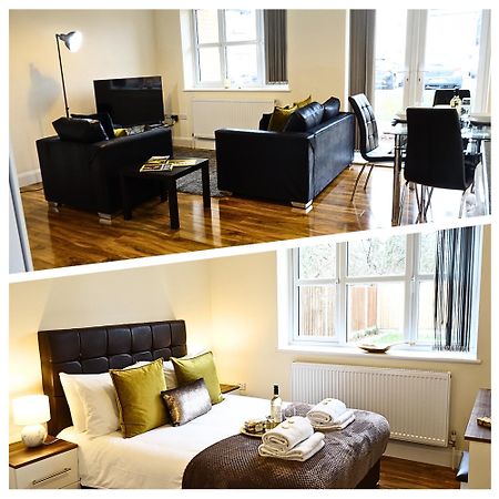 Luxury 2 Bed 2 Bath - Free Parking - 5Min To Airport - Sleeps 6 Apartamento Ashford  Exterior foto